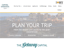 Tablet Screenshot of capital-saratoga.com